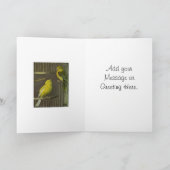 De twee Canarische Eilanden die het Wenskaart van Kaart (Binnen)