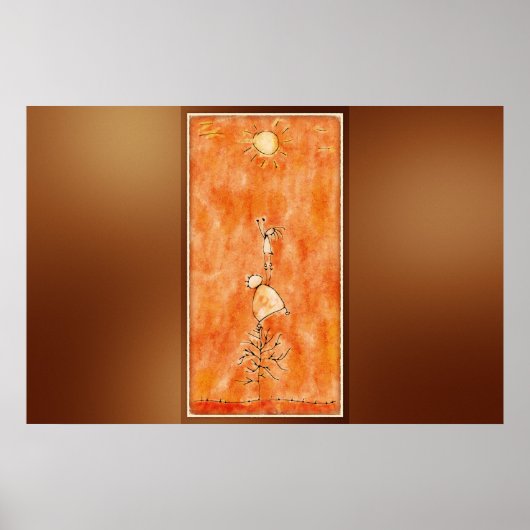 De twee en de zon poster (Voorkant)