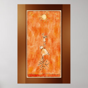 De twee en de zon poster