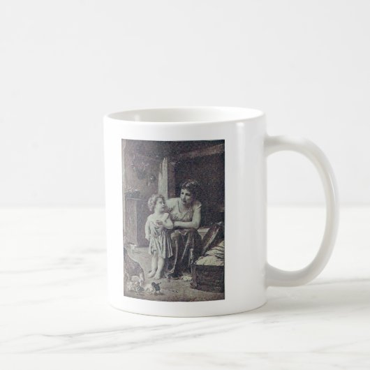 De twee families koffiemok (Rechts)