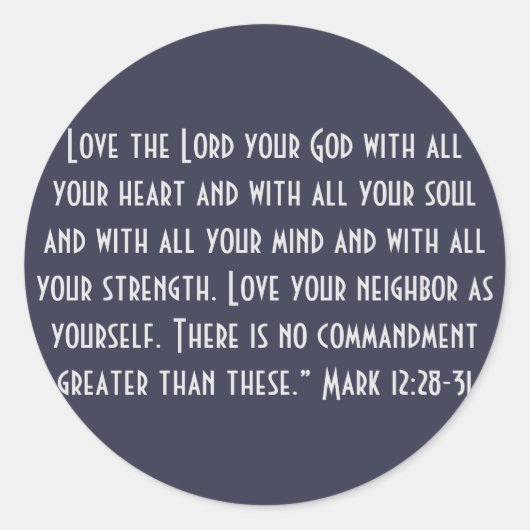 De twee grootste geboden ronde sticker (Voorkant)