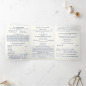 De Twee Harten Katholieke Bruiloft Drieluik Programma (Binnen)