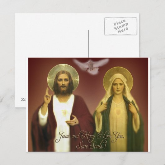 DE TWEE HARTEN VAN EKLEKTIX, BRIEFKAART (Voorkant / Achterkant)