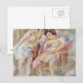 De twee hoezen briefkaart (Voorkant / Achterkant)