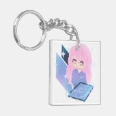 De twee kanten van het verhaal: "Iedereen kan een Sleutelhanger (Voorkant Links)