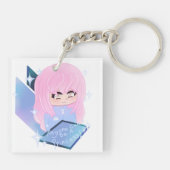 De twee kanten van het verhaal: "Iedereen kan een Sleutelhanger (Achterkant)