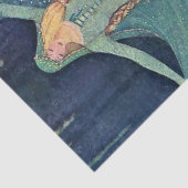 “De Twee Koningskinderen” door Elenore Abbott Tissuepapier (Detail)