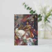 De twee kronen, 1900 door Frank Dicksee Briefkaart (Staand voorkant)