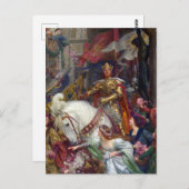 De twee kronen, 1900 door Frank Dicksee Briefkaart (Voorkant / Achterkant)