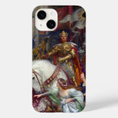 De twee kronen, 1900 door Frank Dicksee Case-Mate iPhone Case (Achterkant)