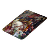 De twee kronen, 1900 door Frank Dicksee Magneet (Linkerzijde)