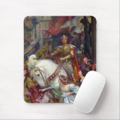 De twee kronen, 1900 door Frank Dicksee Muismat (Met muis)