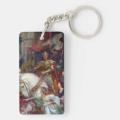 De twee kronen, 1900 door Frank Dicksee Sleutelhanger (achterkant)