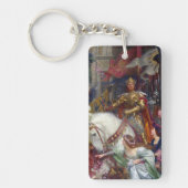 De twee kronen, 1900 door Frank Dicksee Sleutelhanger (Voorkant)