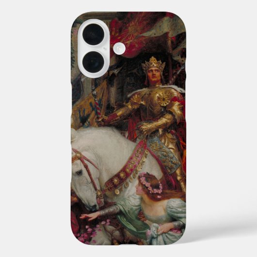 De Twee Kronen door Sir Frank Bernard Dicksee Case-Mate iPhone Case (Achterkant)