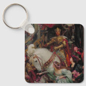 De twee kronen door Sir Frank Bernard Dicksee Sleutelhanger (Voorkant)