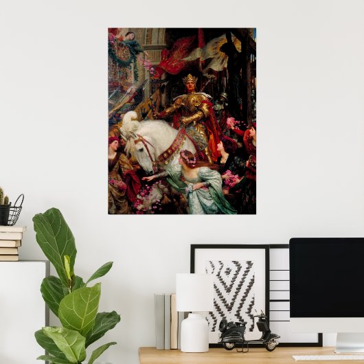 De twee kronen poster (Thuiskantoor)