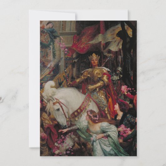 De twee kroontjes van Sir Frank Bernard Dicksee (Voorkant)