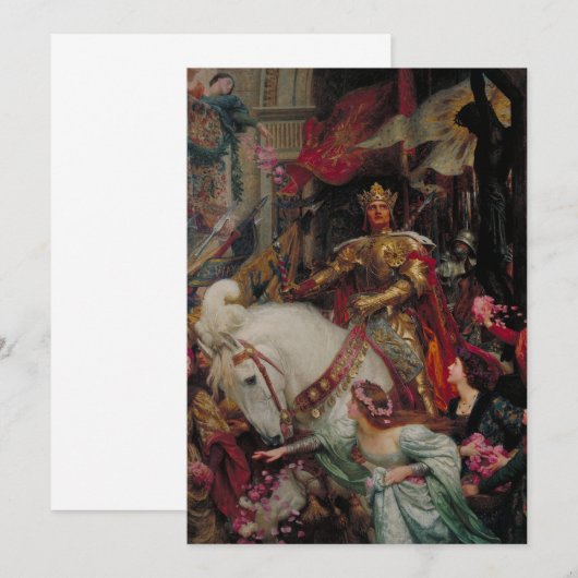 De twee kroontjes van Sir Frank Bernard Dicksee (Voorkant / Achterkant)