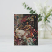 De twee kroontjes van Sir Frank Bernard Dicksee Briefkaart (Staand voorkant)