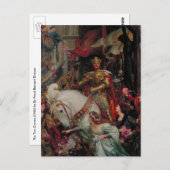 De twee kroontjes van Sir Frank Bernard Dicksee Briefkaart (Voorkant / Achterkant)