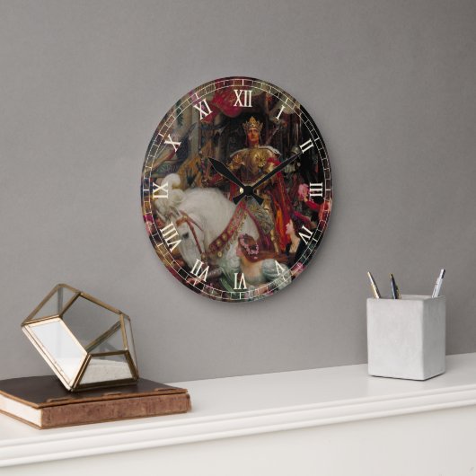 De twee kroontjes van Sir Frank Bernard Dicksee Grote Klok (Kantoor)