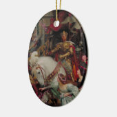 De twee kroontjes van Sir Frank Bernard Dicksee Keramisch Ornament (Links)