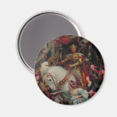 De twee kroontjes van Sir Frank Bernard Dicksee Magneet (Voorkant / Achterkant)