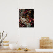 De twee kroontjes van Sir Frank Bernard Dicksee Poster (Keuken)