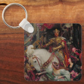 De twee kroontjes van Sir Frank Bernard Dicksee Sleutelhanger (Voorkant)