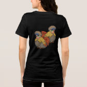 De Twee Kuikens Tri-Blend Shirt (Achterkant)