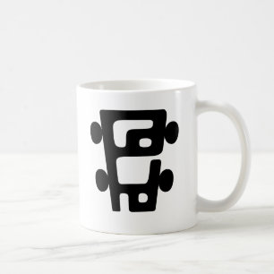 De TWEE logo PoHo-mok Koffiemok