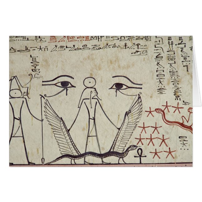 De twee mystieke ogen, van de Tomb van (Voorkant Horizontaal)