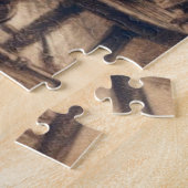 De twee oude mannen legpuzzel (Zijkant)