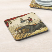 De twee paardenacts zijn Circus Performance, Circa Bier Onderzetter (Linkerzijde)