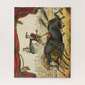 De twee paardenacts zijn Circus Performance, Circa Legpuzzel (Verticaal)