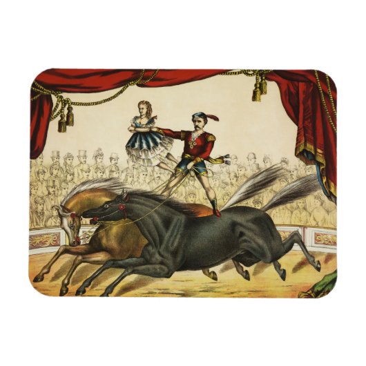 De twee paardenacts zijn Circus Performance, Circa Magneet (Horizontaal)