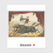 De twee paardenacts zijn Circus Performance, Circa Sticker (Vel)