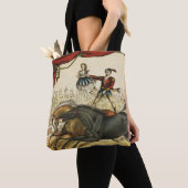 De twee paardenacts zijn Circus Performance, Circa Tote Bag (Dichtbij)