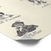 De twee Paden (vrouwen) Poster (Hoek)