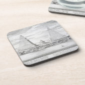 De twee Pyramiden van Moeris, koning van Egypte en Drankjes Onderzetter (Linkerzijde)