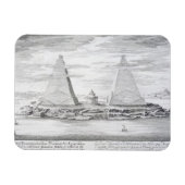 De twee Pyramiden van Moeris, koning van Egypte en Magneet (Horizontaal)