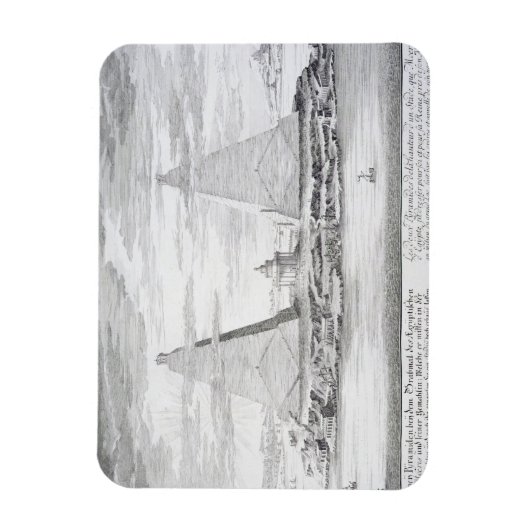 De twee Pyramiden van Moeris, koning van Egypte en Magneet (Verticaal)