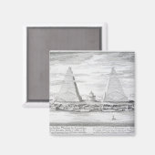 De twee Pyramiden van Moeris, koning van Egypte en Magneet (Voorkant / Achterkant)