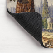 De twee Sentinels, op de Grove of Big Trees Muismat (Hoek)