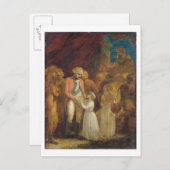 De twee Sons van Tipu Sahib, Sultan of Mysore, Bei Briefkaart (Voorkant / Achterkant)