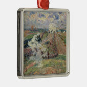 De twee treinen metalen ornament (Rechts)