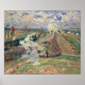 De twee treinen poster (Voorkant)