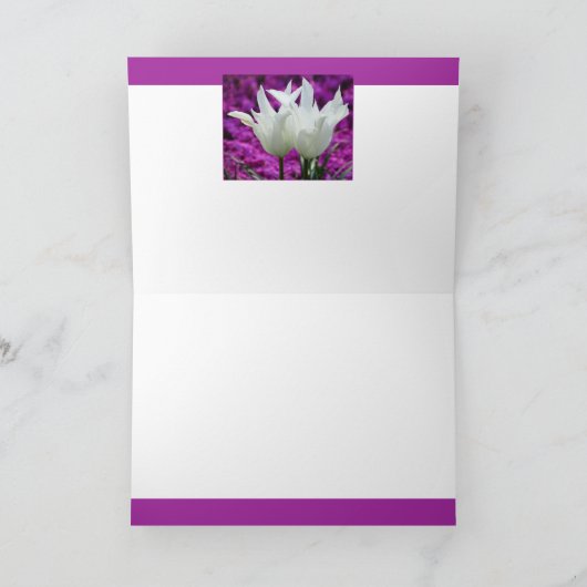 De twee van ons kaart (Binnen)