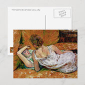 De twee vrienden van Henri de Toulouse-Lautrec Briefkaart (Voorkant / Achterkant)